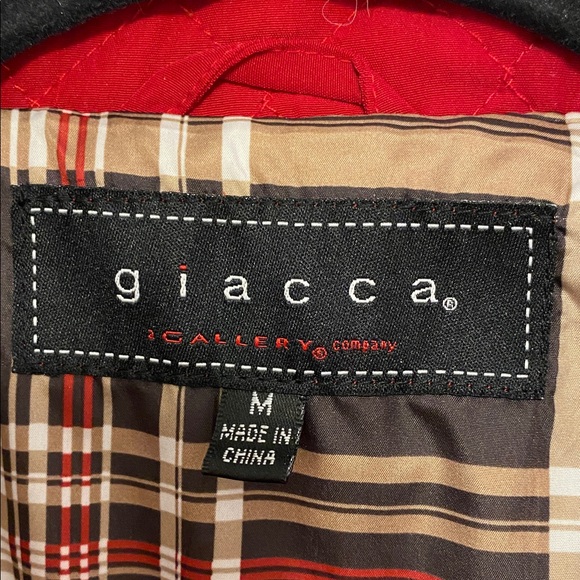 Giacca Red Quilted Puffer Jacket, thicker fabric - Picture 2 of 7